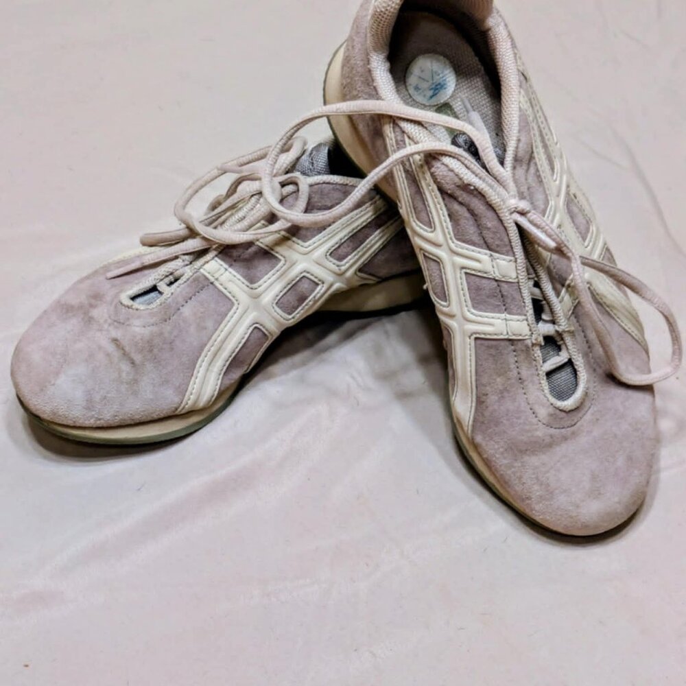 Women Onitsuka Tigers by Asics Running shoe Gray Suede Size 7 NewClassic F220902 - Picture 10 of 11